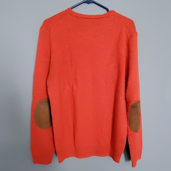 J Crew Merino Wool V Neck Sweater Slim Large - Picture 2 of 4